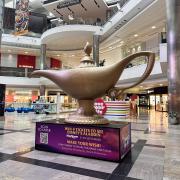 A giant Aladdin's lamp has popped up at Westquay