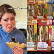 Becca Stock and the sandwiches she rated