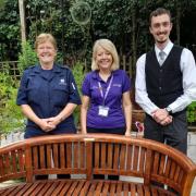 Staff at Age Concern Hampshire