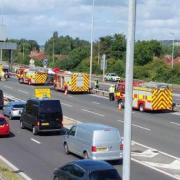 Police have reopened the Portsmouth junction on the M27 eastbound after a fatal crash on Sunday