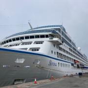 The Oceania Cruise Line Sirena. Stock image