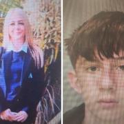 A search is underway to find missing Sommer and Joshua