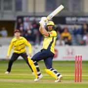 Hampshire's Joe Weatherley has extended his stay at Utilita Bowl