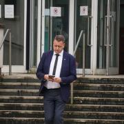 John Harding outside Southampton Magistrates' Court 3/9/2024