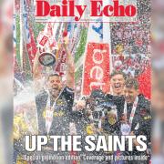 Up the Saints wrap edition of the Echo