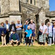 The Friends of Romsey Abbey on their trip