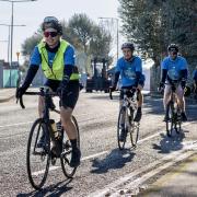 A team of nearly 30 scientists and engineers cycled 260 miles between Southampton and Liverpool