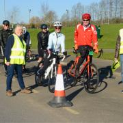People taking part in a previous Heartbeat Cycle Sportive event