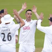 Hampshire's Kyle Abbott was key to securing victory in the County Championship match