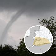 A tornado warning has been issued for Southampton