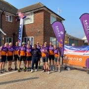 Cemex employees completed a 400-mile cycle ride to raise money for charity