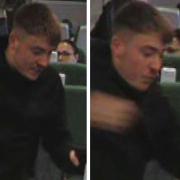 The Transport Police want to speak with this man in connection with the incident