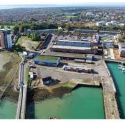 Aerial View Of Royal Clarence Yardc) Pritchard Architecture