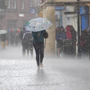 A yellow weather warning for rain has been issued in Southampton