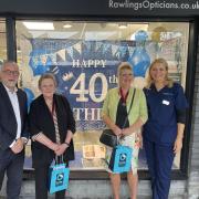 40th birthday celebrations for Rawlings Opticians & Hearing Care