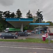 Petrol Station on Wellworth Road