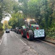 Dozens of tractors are due to take to the roads of Hampshire next weekend