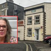 The Society of St James Chief Executive Tania Marsh in front of the SSJ office.