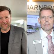 Keith Cook, CEO and Founder of UCR Group and Andrew Barnett, Barnbrook Systems managing director