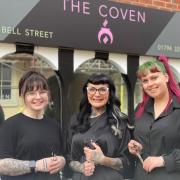 Chloe-Anne McKenne, Verity Wall,  and Colleen McCallion at the launch of The Coven