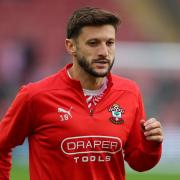 Southampton's Adam Lallana during the Premier League match between Southampton and Everton at St Mary's Stadium. Photo by Stuart Martin.