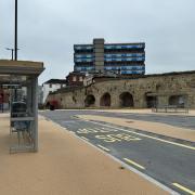 The Albion Place bus hub