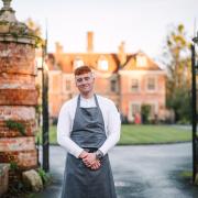 Tom Hamblet outside Lainston House