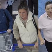 Police have released CCTV images following a theft at Tesco