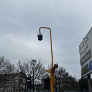 Temporary CCTV has popped up at Civic Centre Junction.