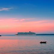 Iona sailing into Southampton