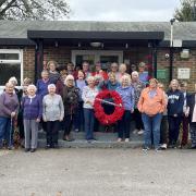 The Friday Morning Craft Club have put together a fantastic display in support of the Royal British Legion Poppy Appeal.