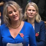 Gosport MP Dame Caroline Dinenage at PMQs