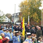 Cadets at the Warsash Parade last year