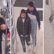 Police are looking to speak to these four individuals in relation to the Waitrose incident.