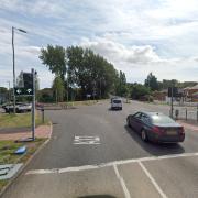 Swaythling Road traffic lights in West End