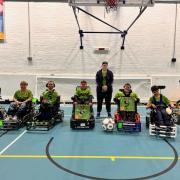 Solent Powerchair Football Club. Image: Solent Powerchair Football Club