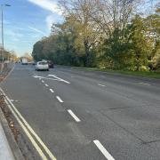 The section of Millbrook Road West where a bus lane is set to be introduced