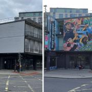 The mural at Revolucion de Cuba has been painted over