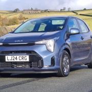 The Kia Picanto ‘2’ pictured in the Pennines of West Yorkshire