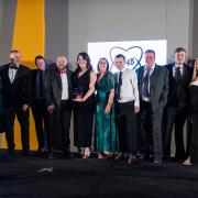 The Foreman Homes team at the awards ceremony