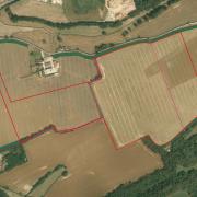 Existing Topographical Survey of Ashely Manor Farm. Image: New Milton Sand & Ballast Ltd/Hampshire County Council