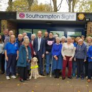 Southampton Sight volunteers at the anniversary event