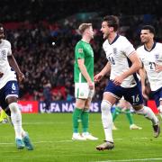 Taylor Harwood-Bellis scored on his England debut in a 5-0 win over Republic of Ireland