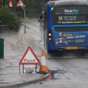 Southampton is to be hit with rain this weekend