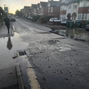 Residents of Shaftesbury Avenue were struck with flooding after a burst water main yesterday, the Daily Echo can confirm.