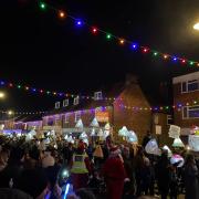 Romsey Christmas lights event 2023