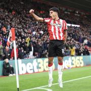 Southampton v Liverpool during the Premier League match at St Mary’s Stadium.