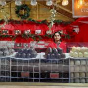 Navjot of the Chocolate Kisses stall at Southampton Christmas Market