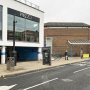 Location of the hub and defibrillator at Swan Centre Car Park, Wells Place. Image: JCDecaux UK Limited