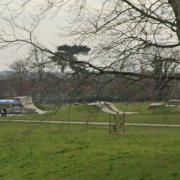 The incident took place at Fareham Park Lane skate park.